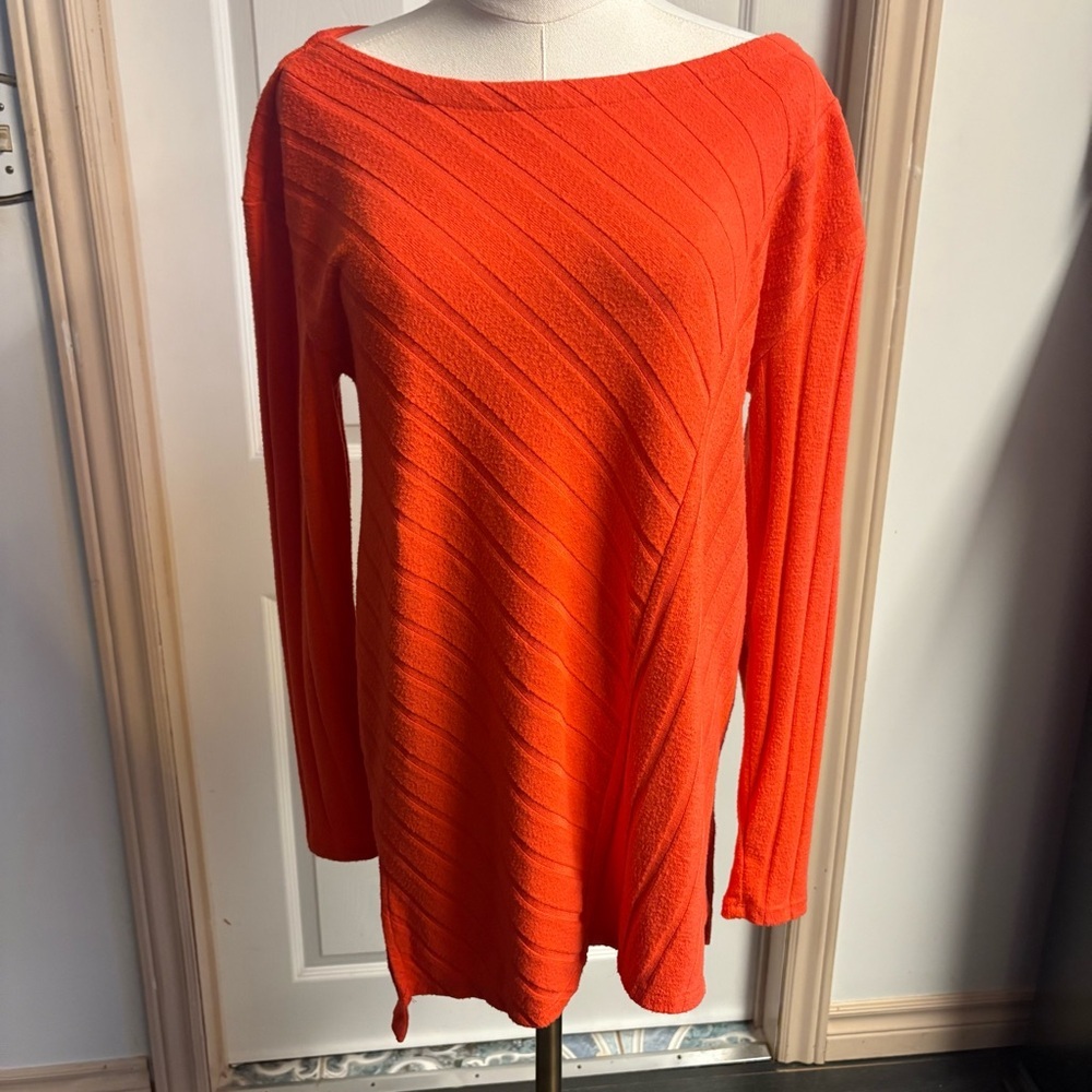 Anthropologie Maeve Asymmetrical Devine Soft Knit Sweater Tunic